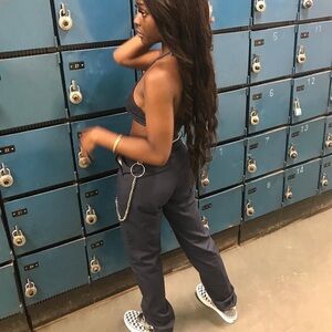 Stylish navy Two-Piece Outfit